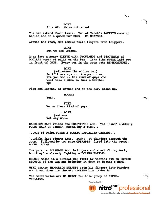 There Will Be Blood Screenplay Pdf
